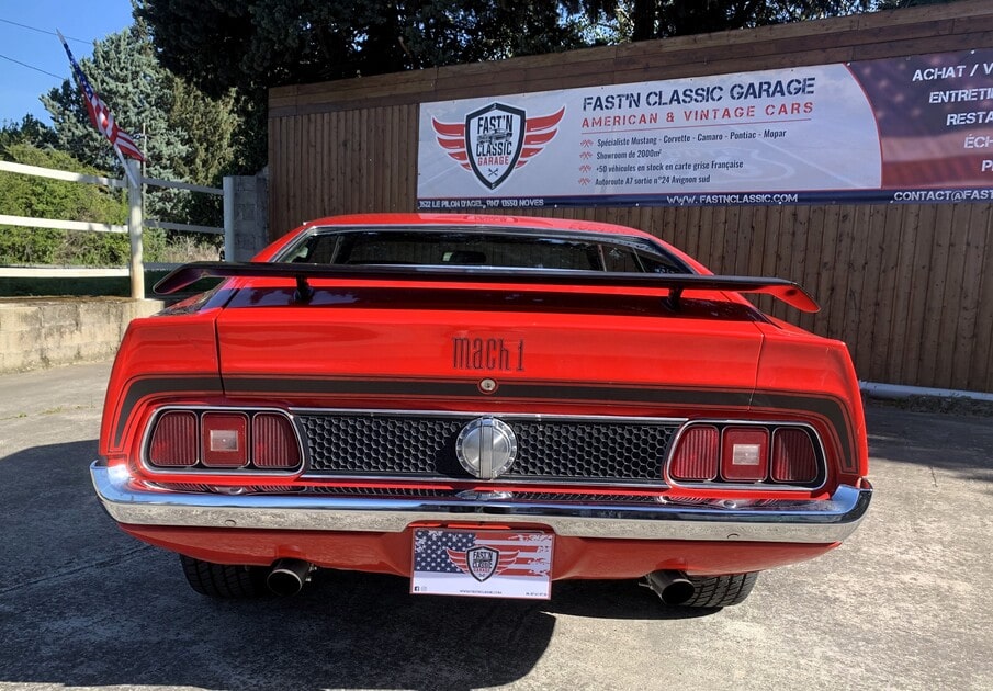 1971 Mustang Mach 1 fastback - a photo on